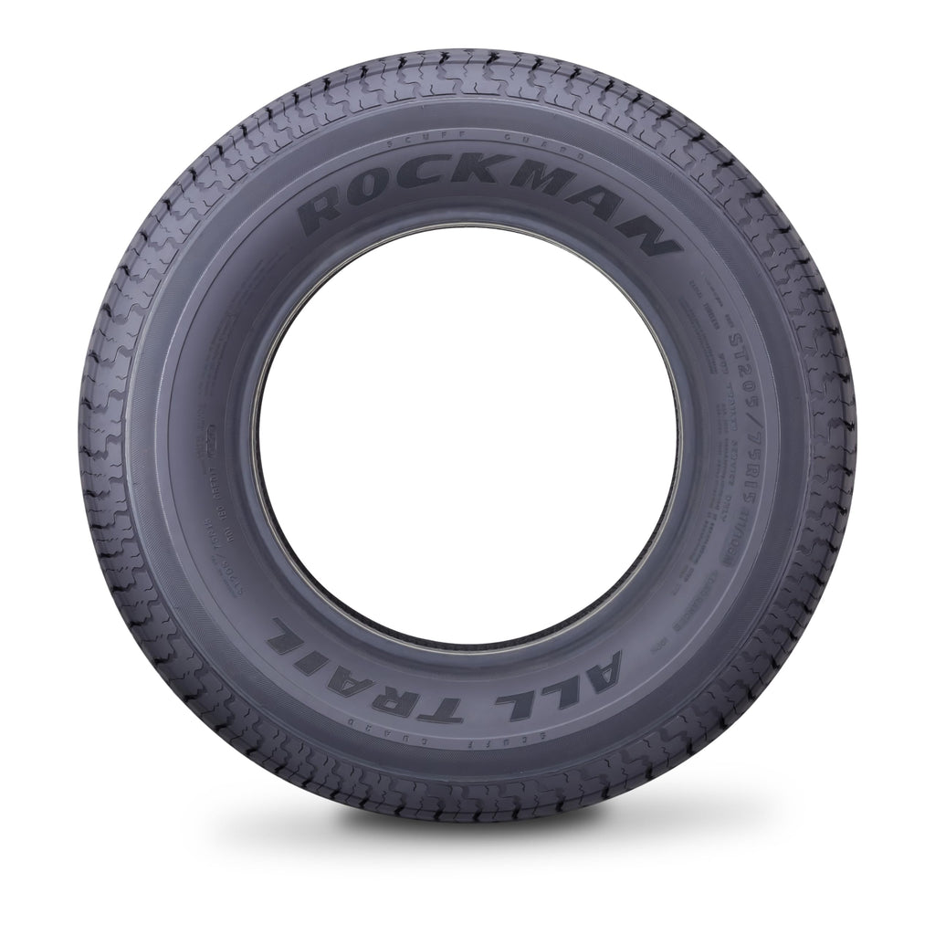 Heavy Duty Trailer Tire ST205/75R15 10-Ply Set4 U3841
