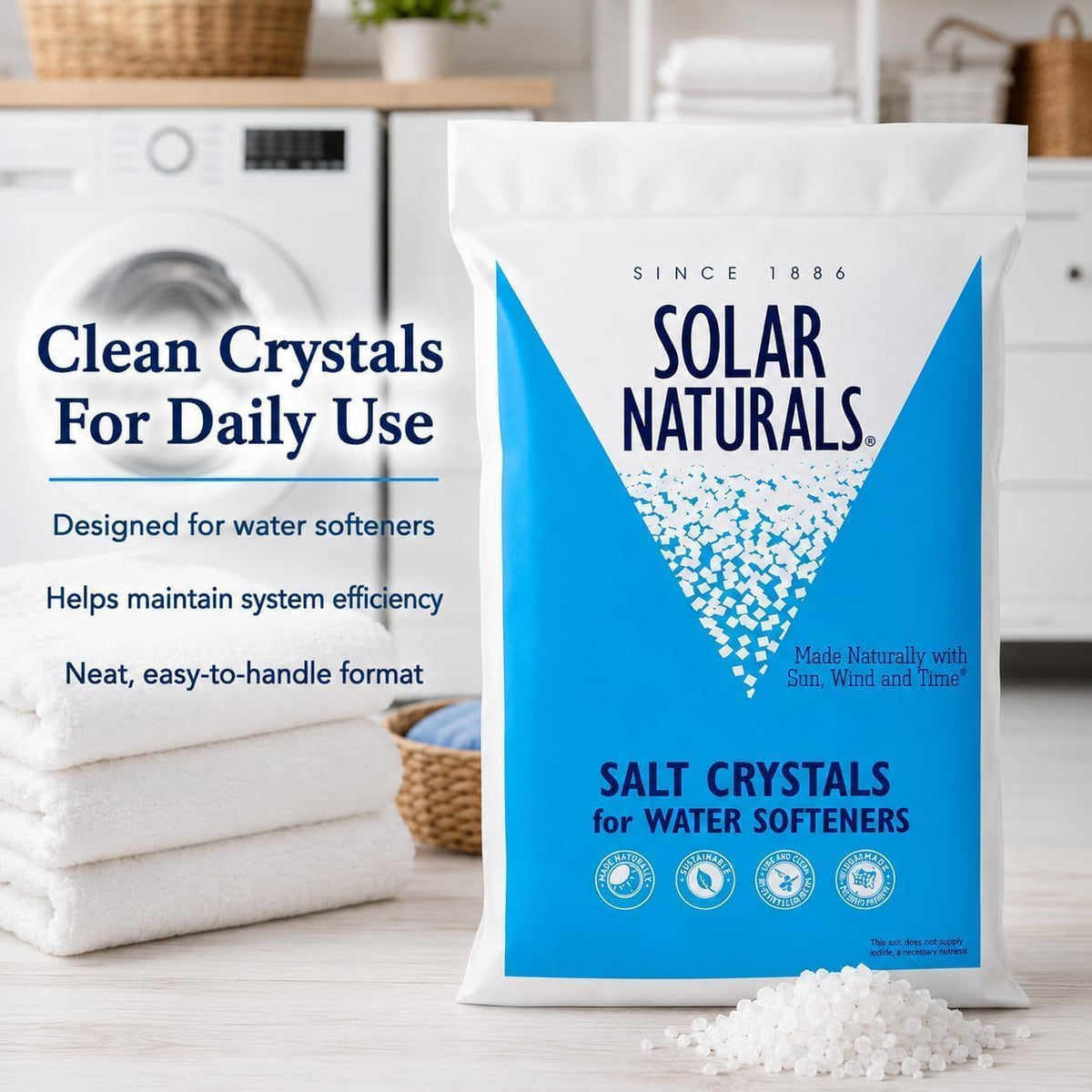 Solar Salt Crystals Pack of 2 T3823