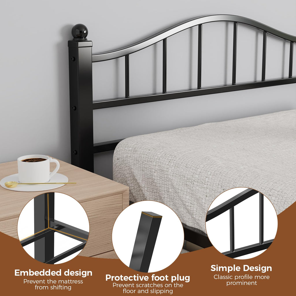 Full Size Bed Frames with Headboard G188