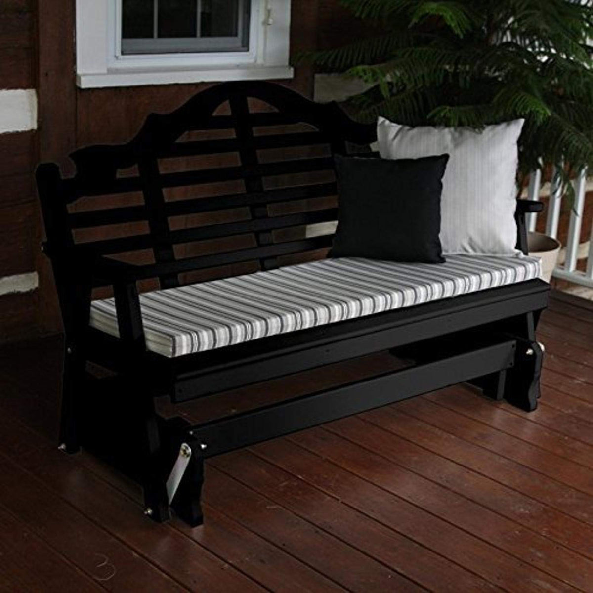 Yellow Pine Glider Bench B844916