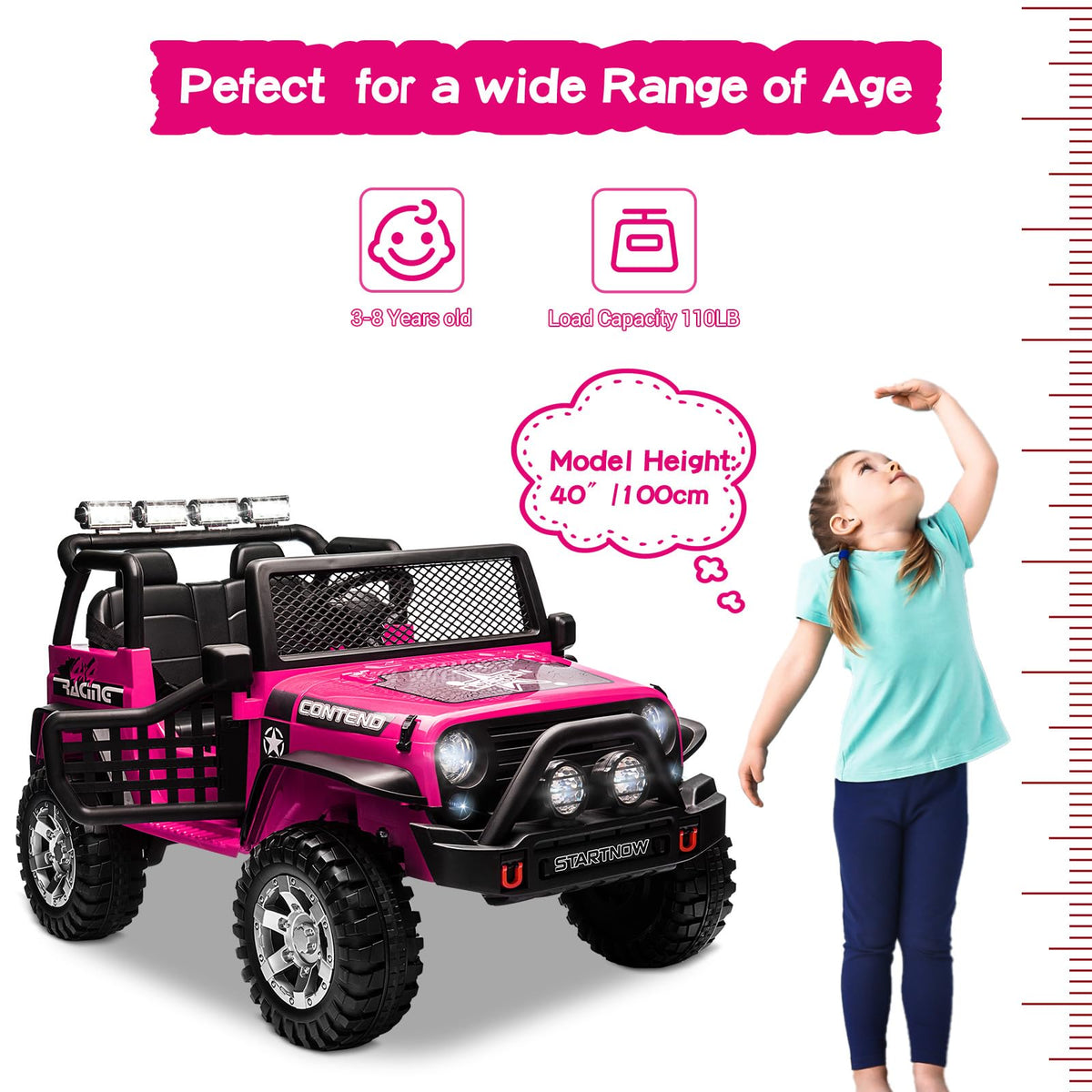 2 Seater Electric Car for Kids with Parent Remote B944884