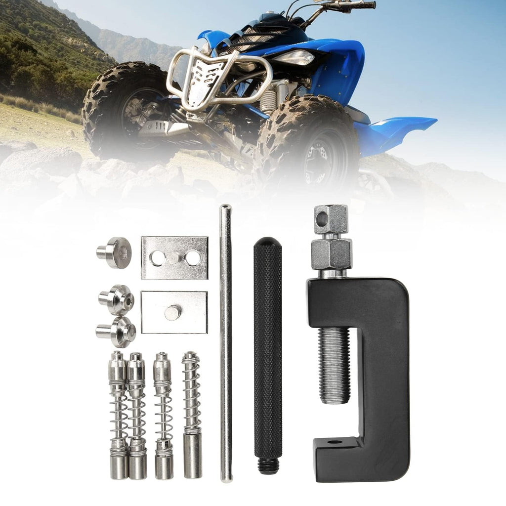 Motorcycle Chain Breaker Tool Set, 12-Piece Riveting Kit Q678