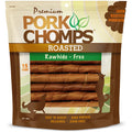 Roasted Pork Skin Dog Chews 6in Twists 15 Count T9532