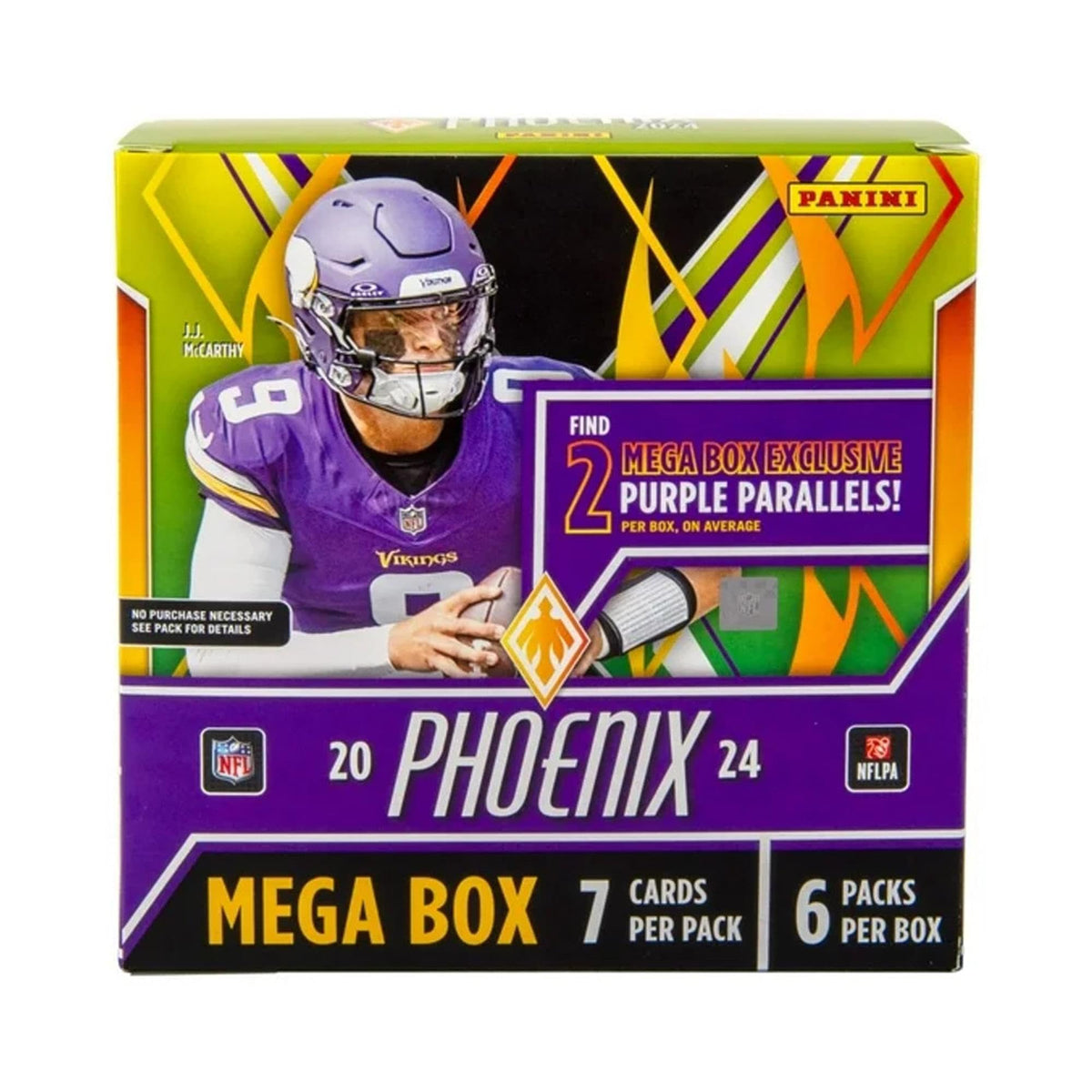 42 Cards NFL Football Trading Cards Mega Box L403358
