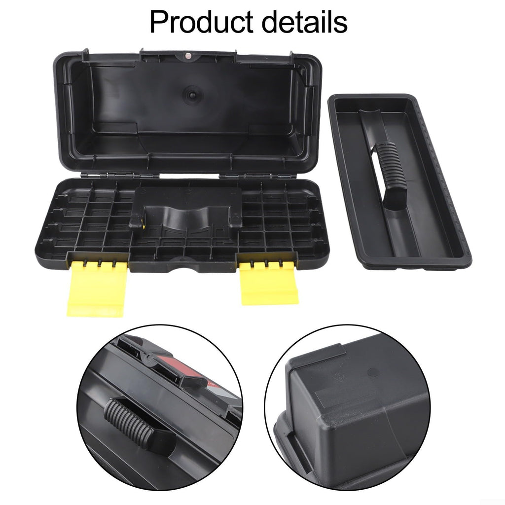 10 Inch Dual Layer Plastic Toolbox Y752