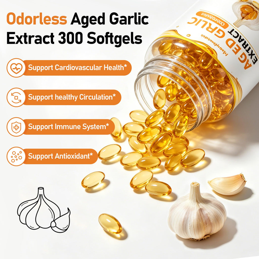 Aged Garlic Extract 300 Softgels C211
