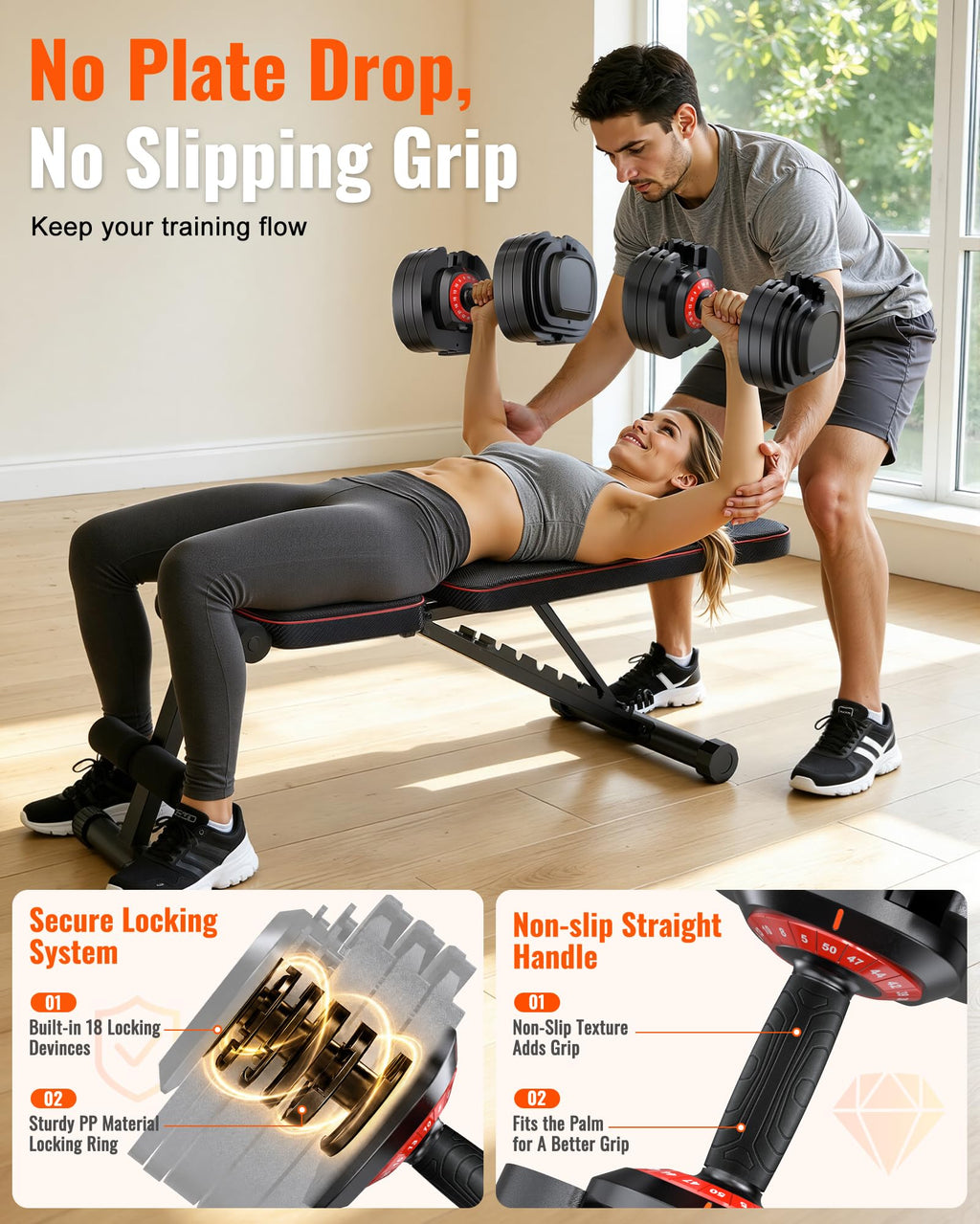 Adjustable Dumbbell Set J7107