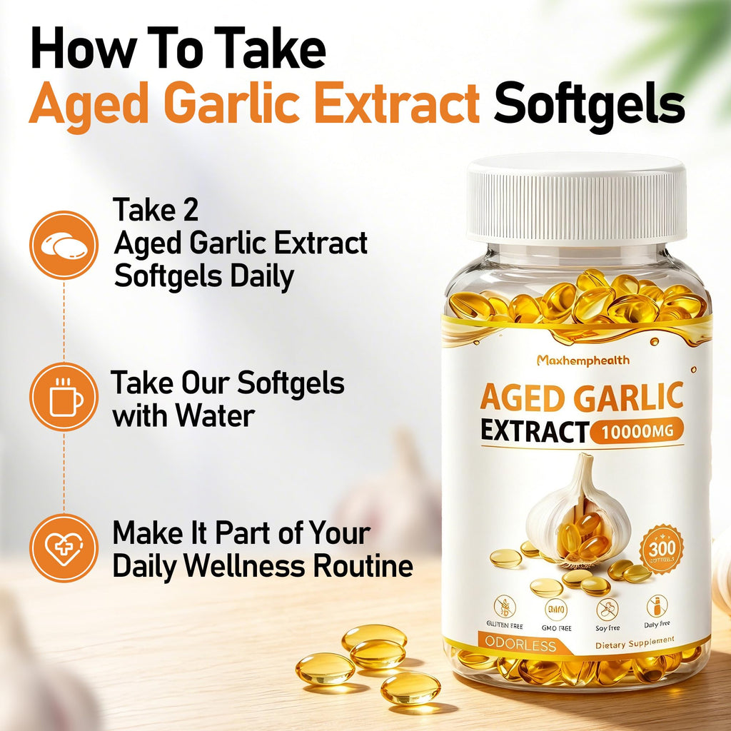 Aged Garlic Extract 300 Softgels C211