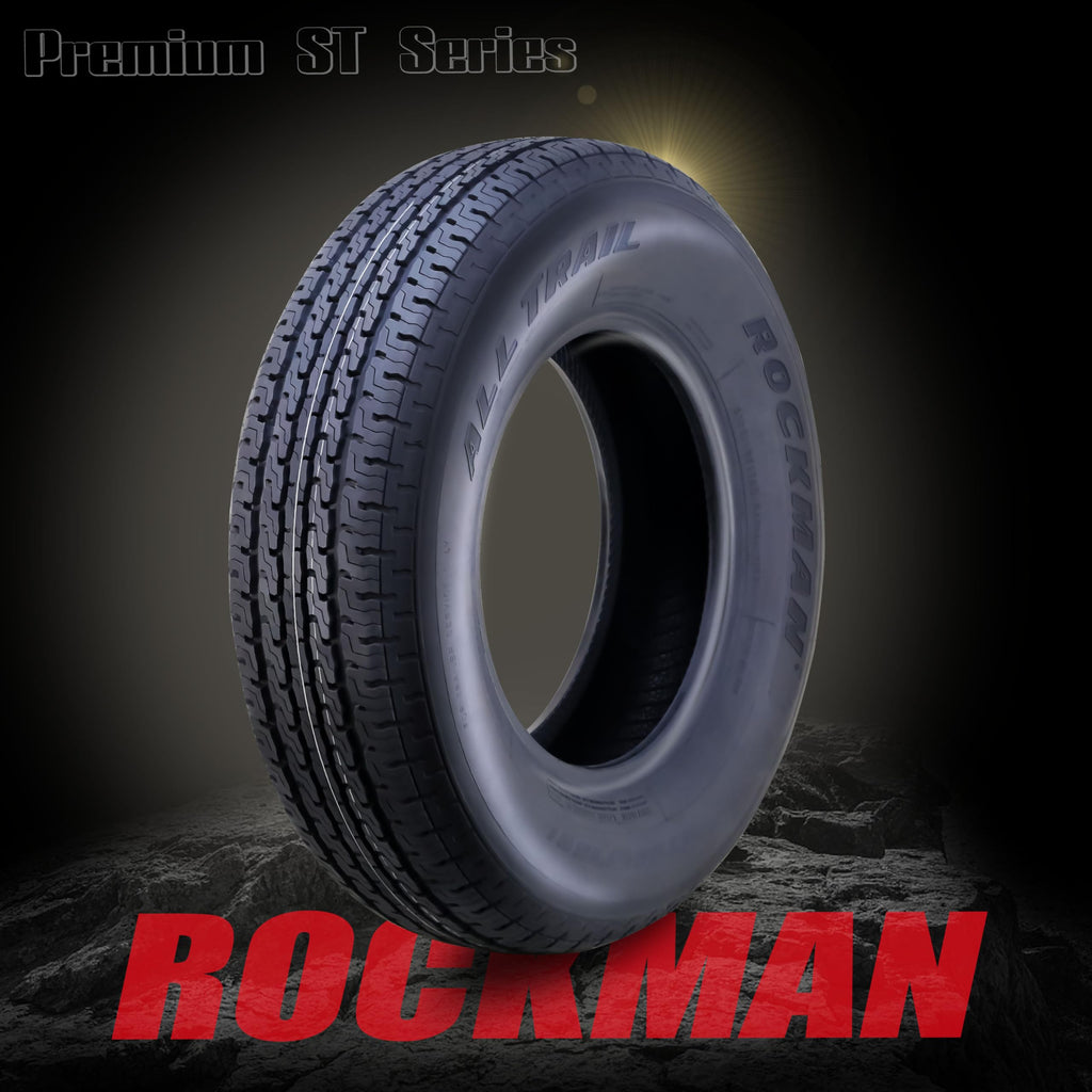 Heavy Duty Trailer Tire ST205/75R15 10-Ply Set4 U3841