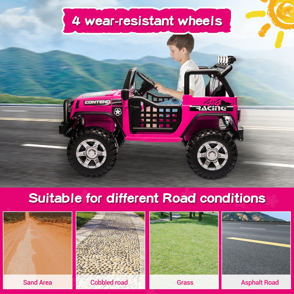 2 Seater Electric Car for Kids with Parent Remote B944884