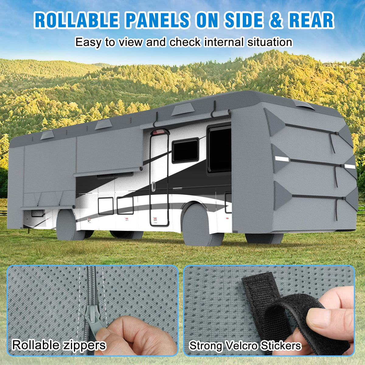 37'-40' Class A Motorhome RV Cover G4601