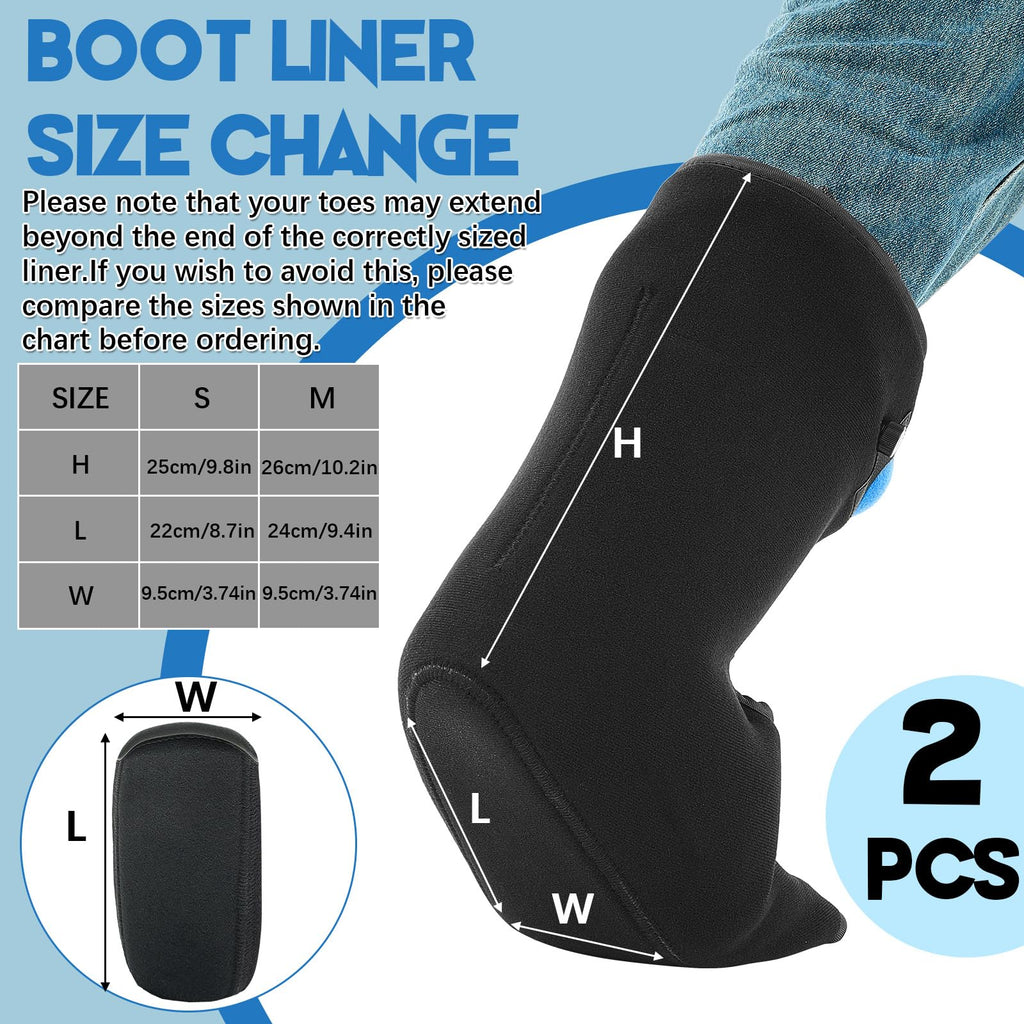 2 Pcs Short Air Cam Walking Boot with Adjustable Bladder & Knob N7222