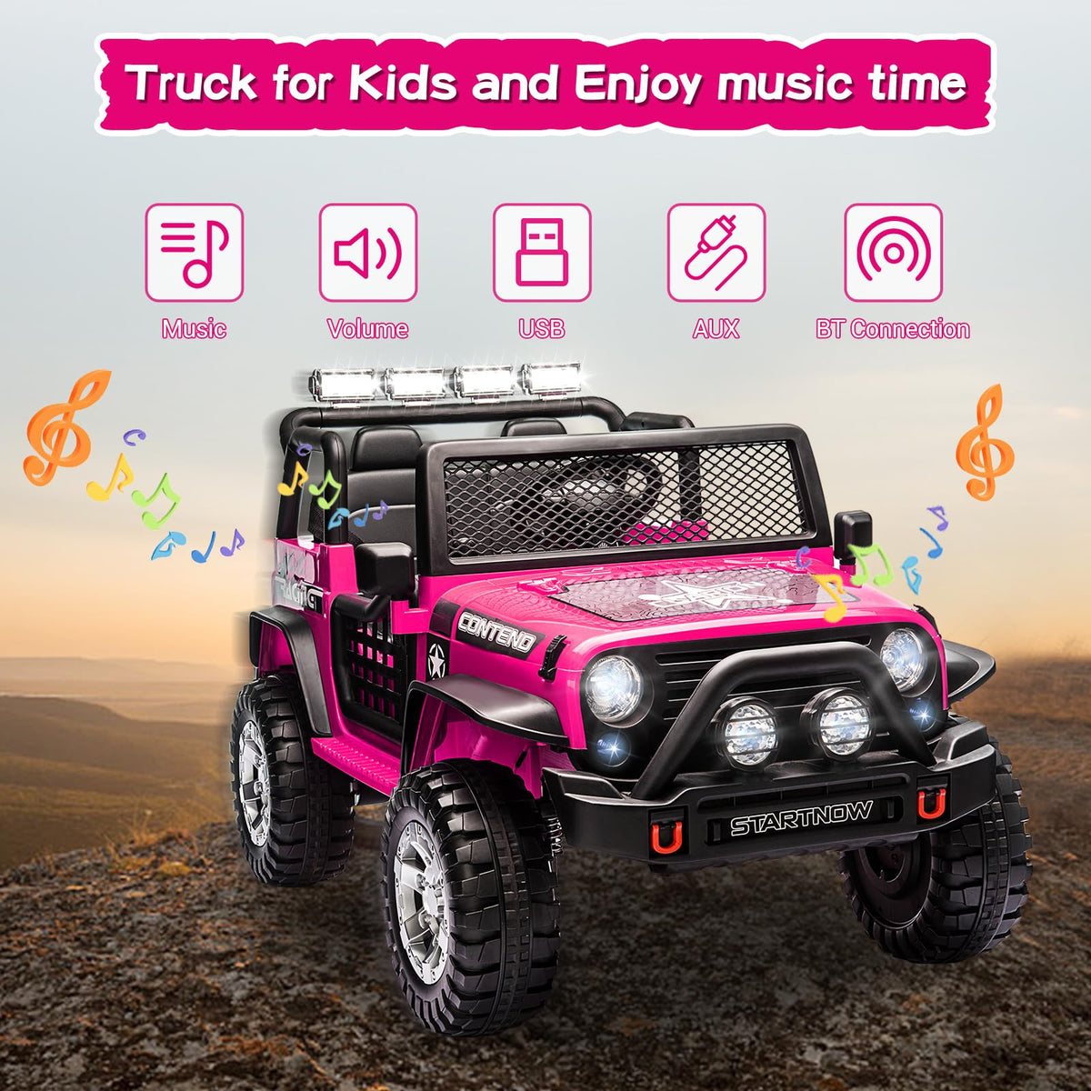 2 Seater Electric Car for Kids with Parent Remote B944884