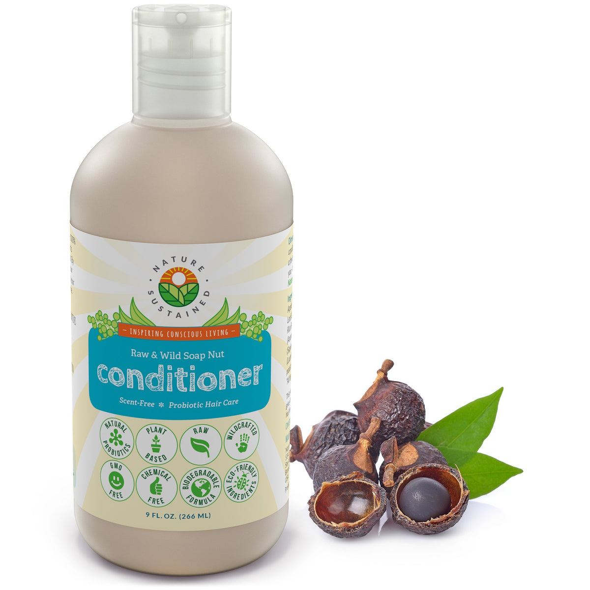 Organic Fragrance Free Conditioner 9 Oz B5327
