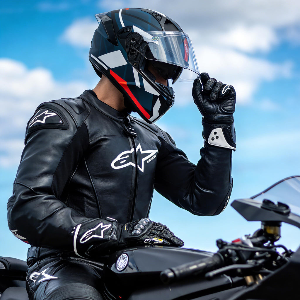 Full Face Dual Visor Motorcycle Helmet U273