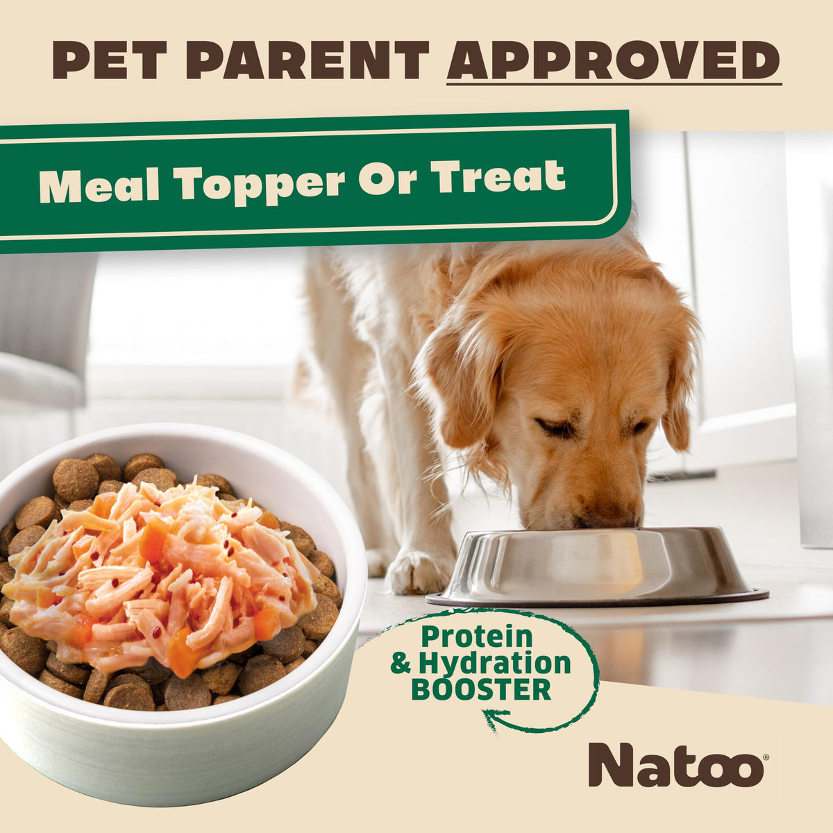 Dog Food Topper Chicken Carrot Brown Rice Quinoa Case of 20 M4644