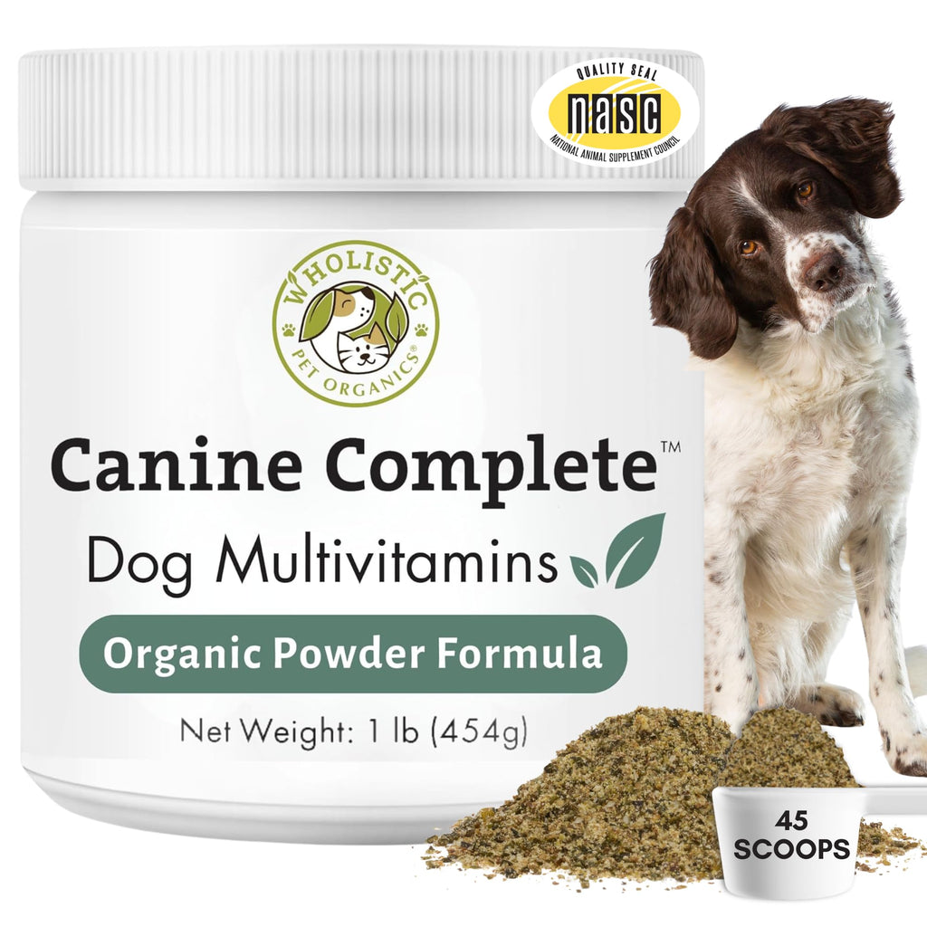 Organic Dog Vitamins, 1 Lb, 45 Scoops C132