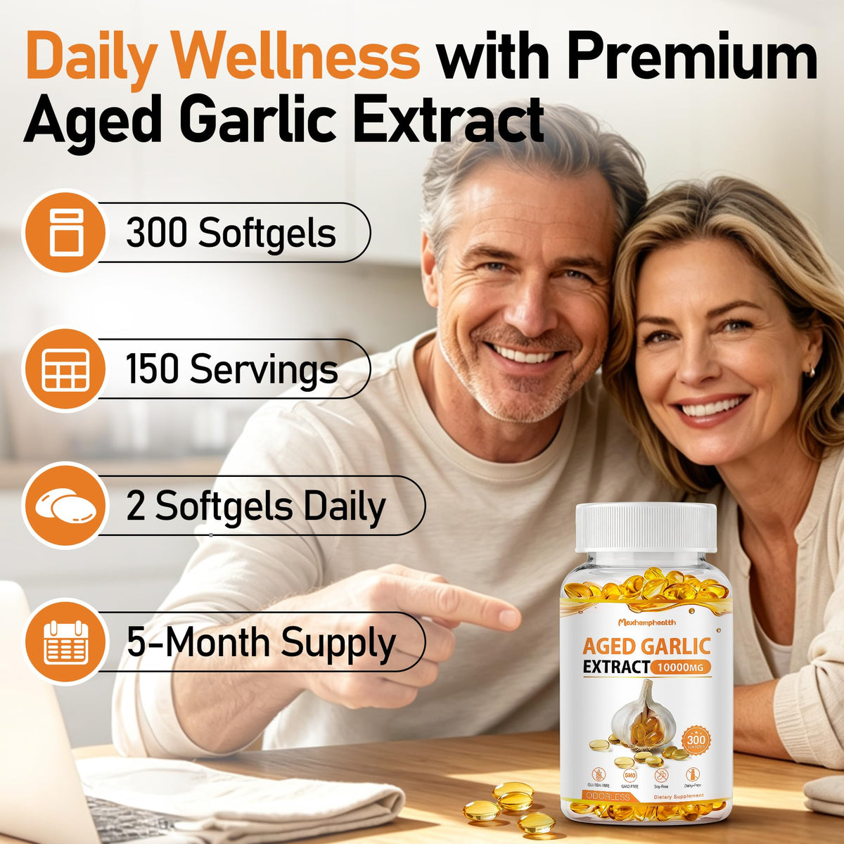 Aged Garlic Extract 300 Softgels C211