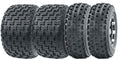 Set of 4 ATV Tires 19x7-8 20x10-9 I890
