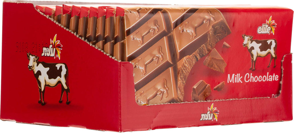 Milk Chocolate Bars 3.5oz 12 Pack Gluten Free K8644