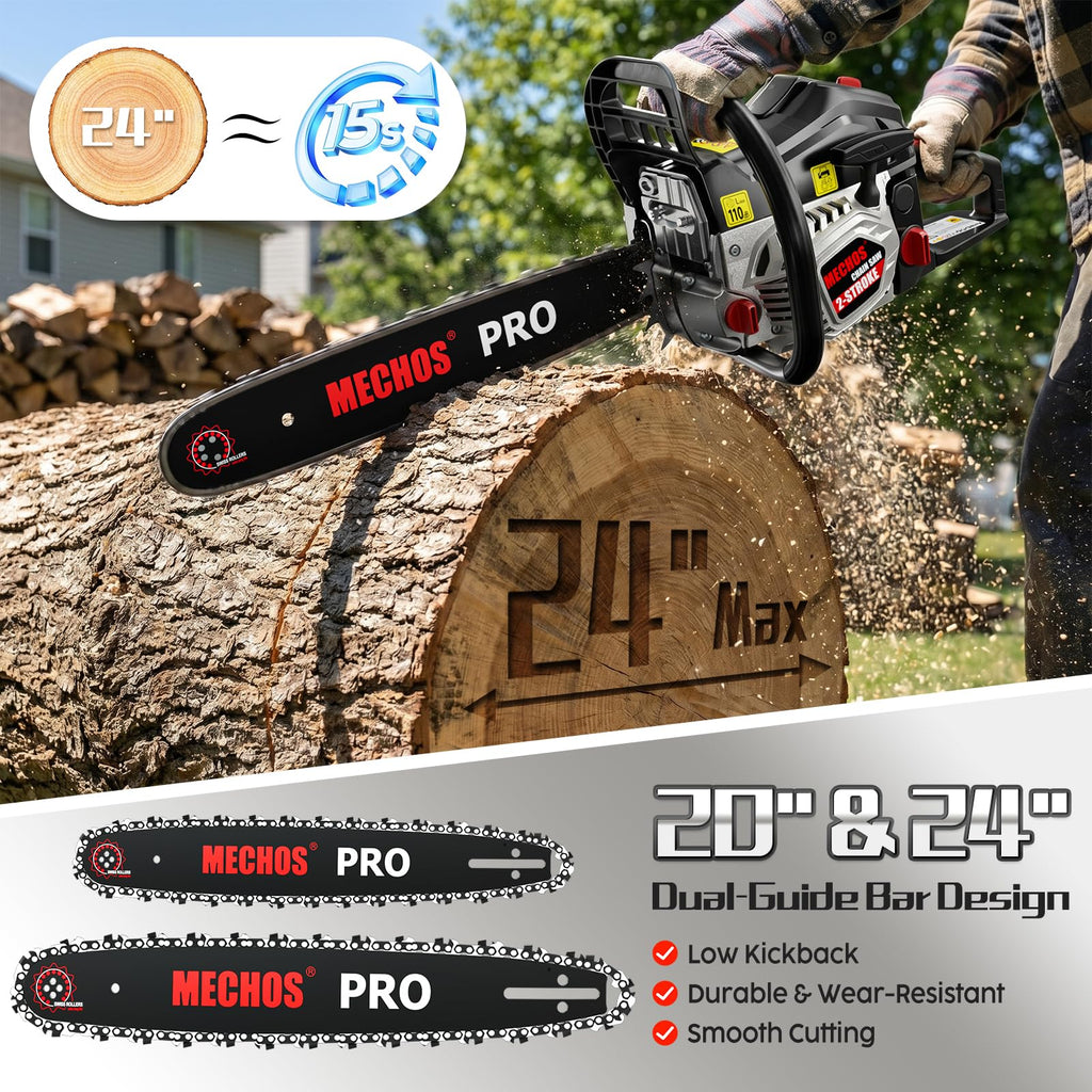 20 & 24 Inch Gas Chainsaw X2002