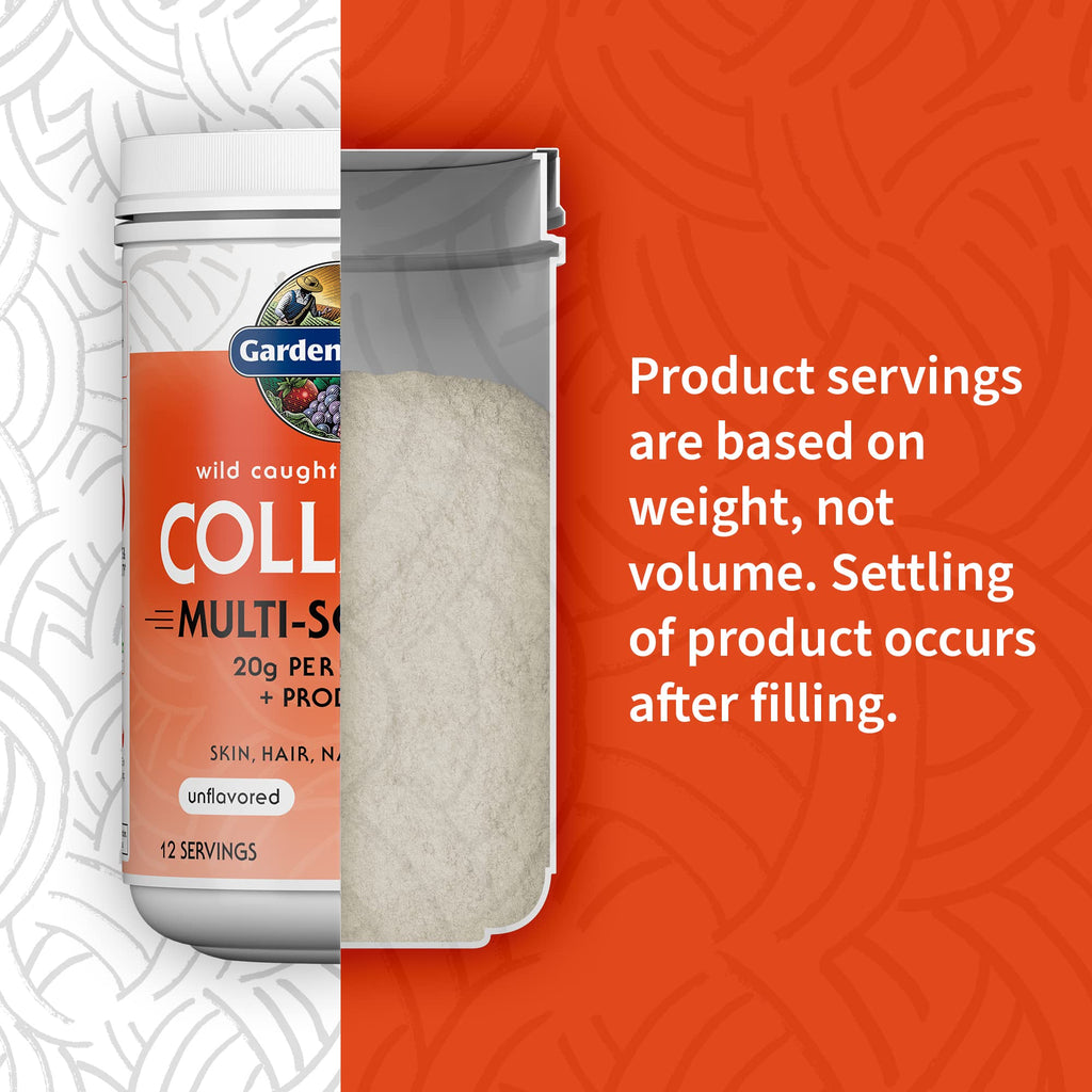 Marine & Grass-Fed Collagen Peptides Powder with Probiotics & BCAAs Unflavored X153877