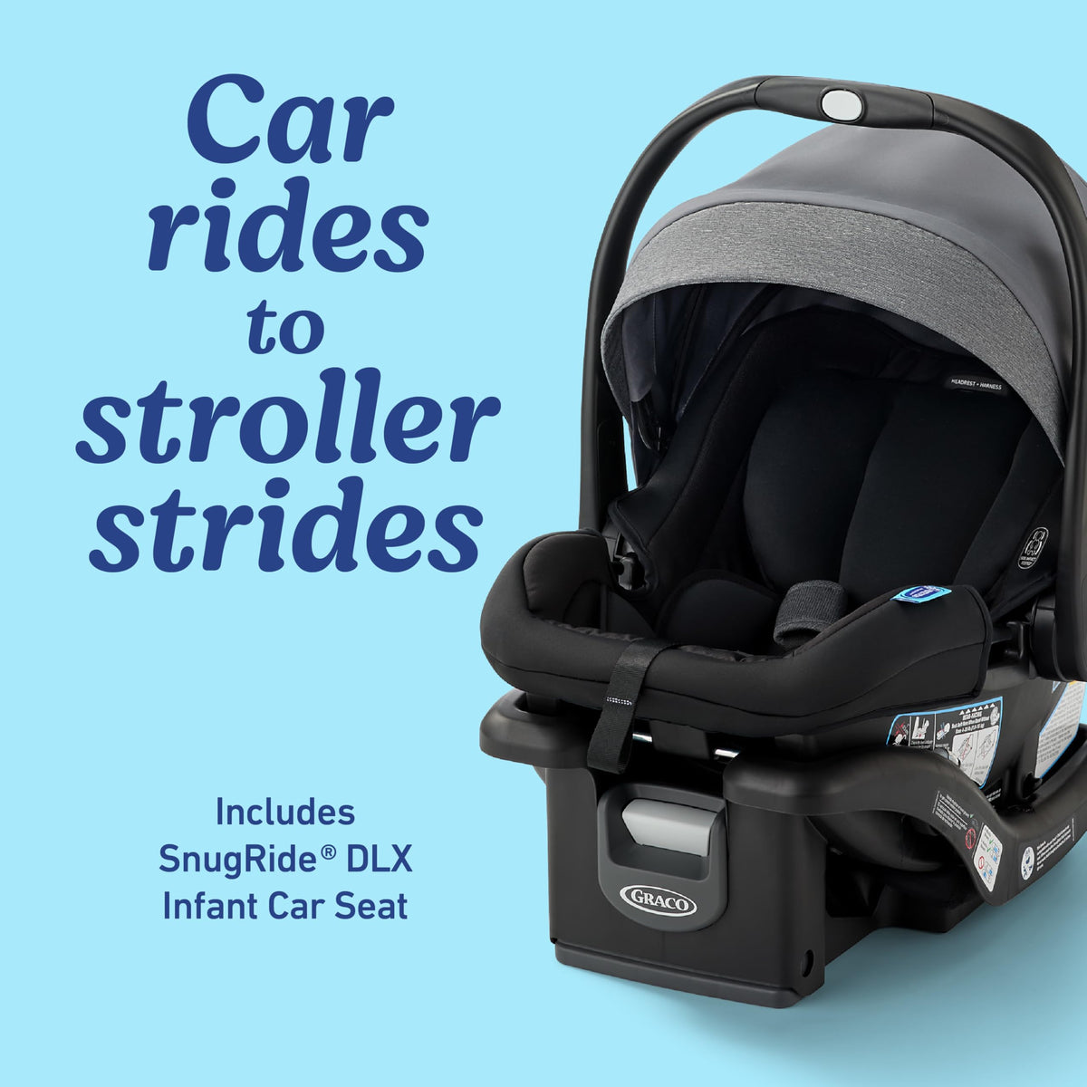 4-in-1 Travel System Stroller and Car Seat M2060
