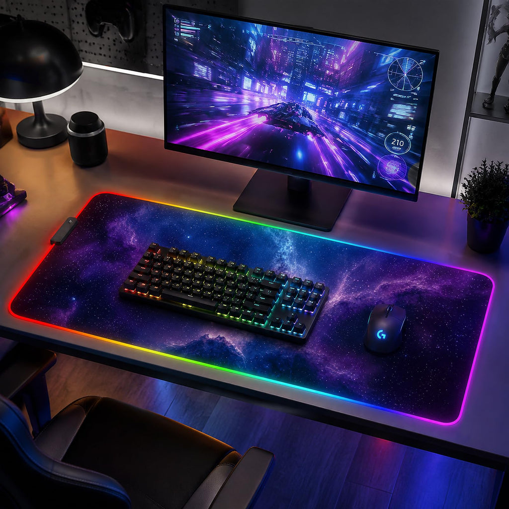 RGB LED Gaming Mouse Pad J26670