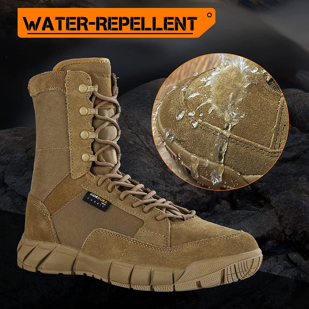 8 inch Lightweight Tactical Boots B588