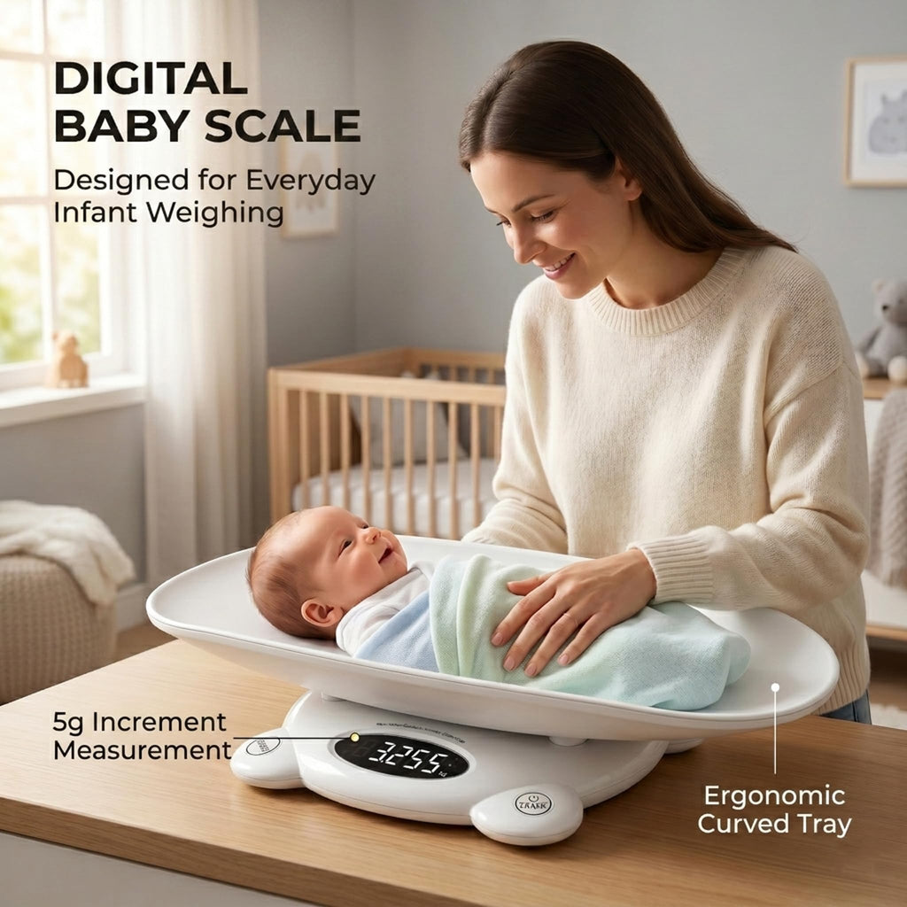 White Digital Baby Scale C6415