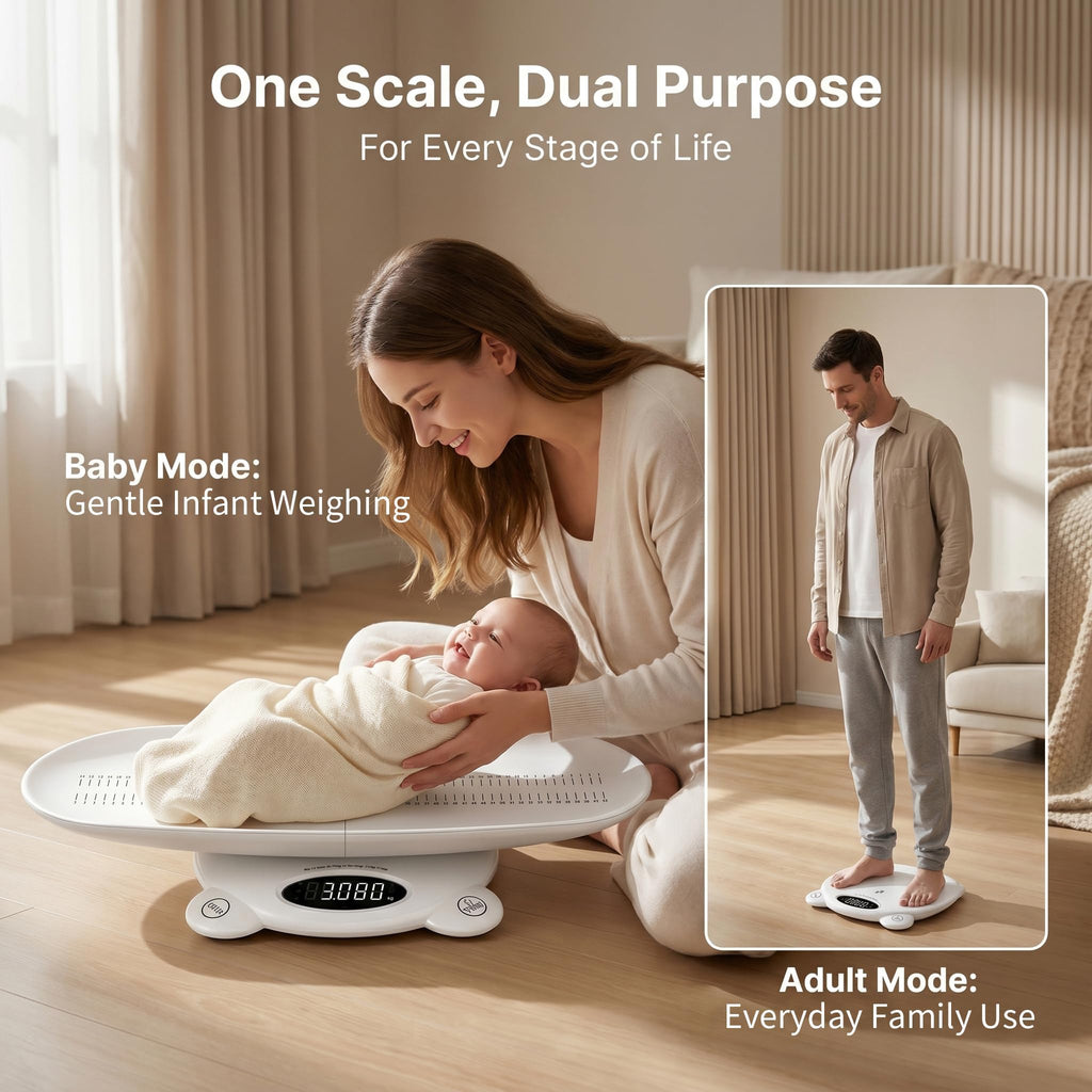 White Digital Baby Scale C6415