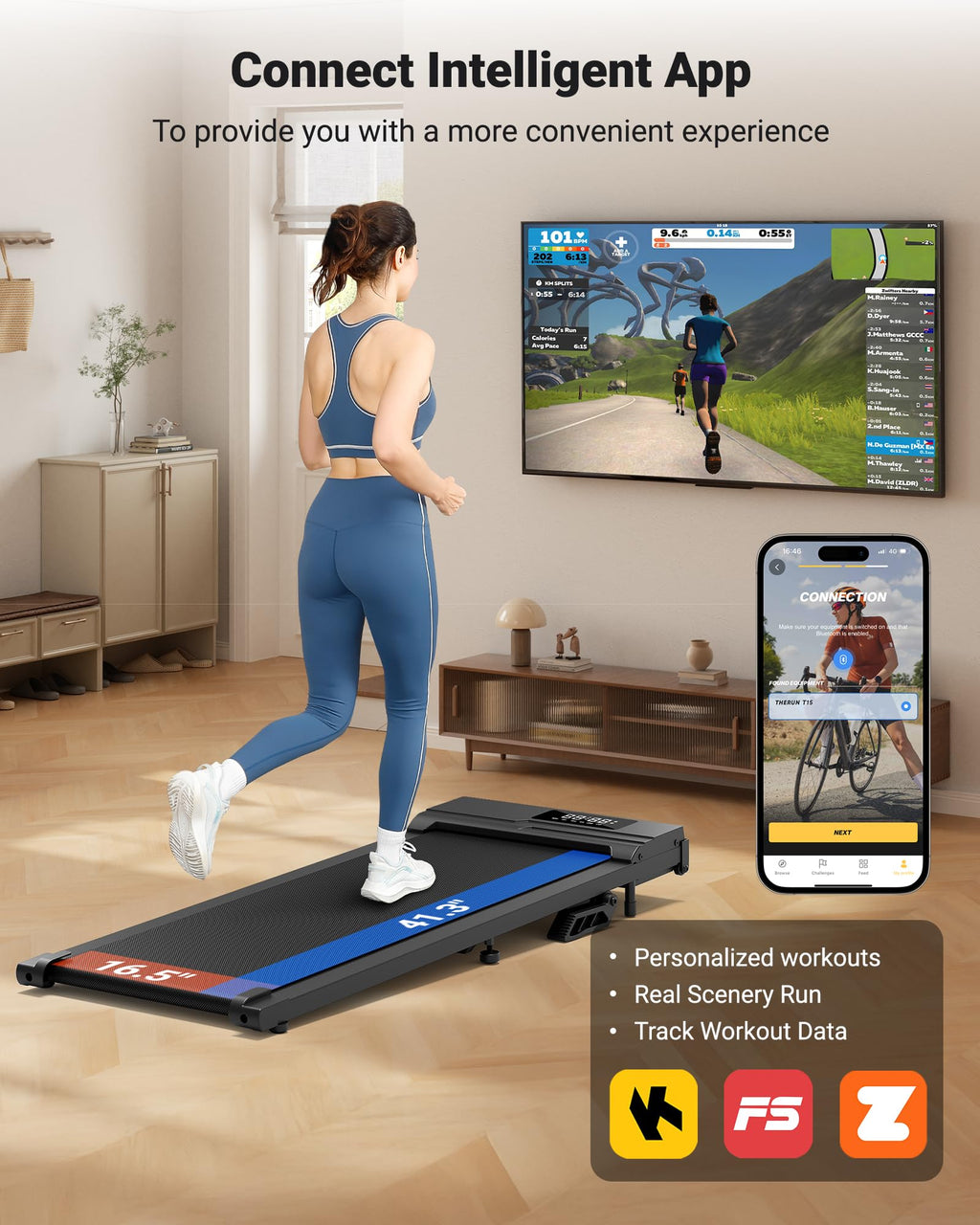 8% Incline Walking Pad A52655