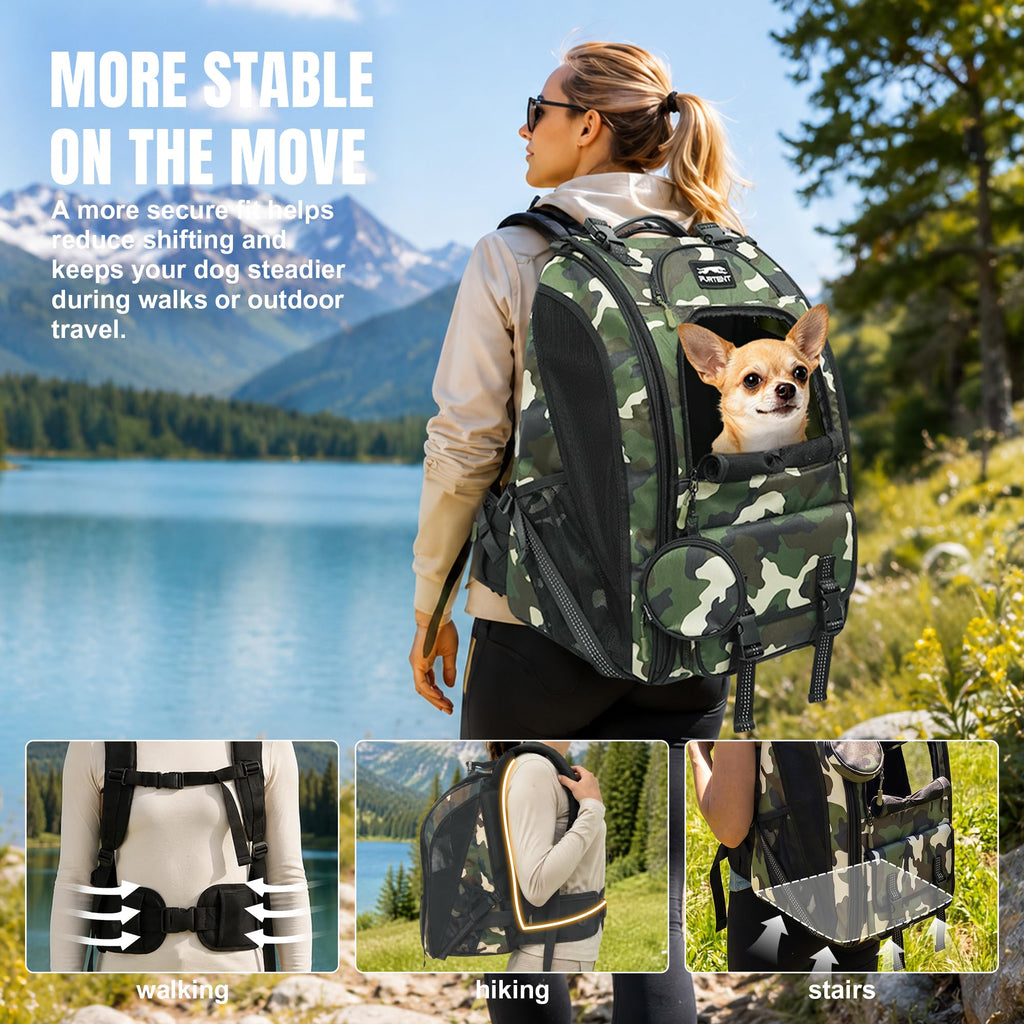 Dog Backpack Carrier Up to 20 lb R688
