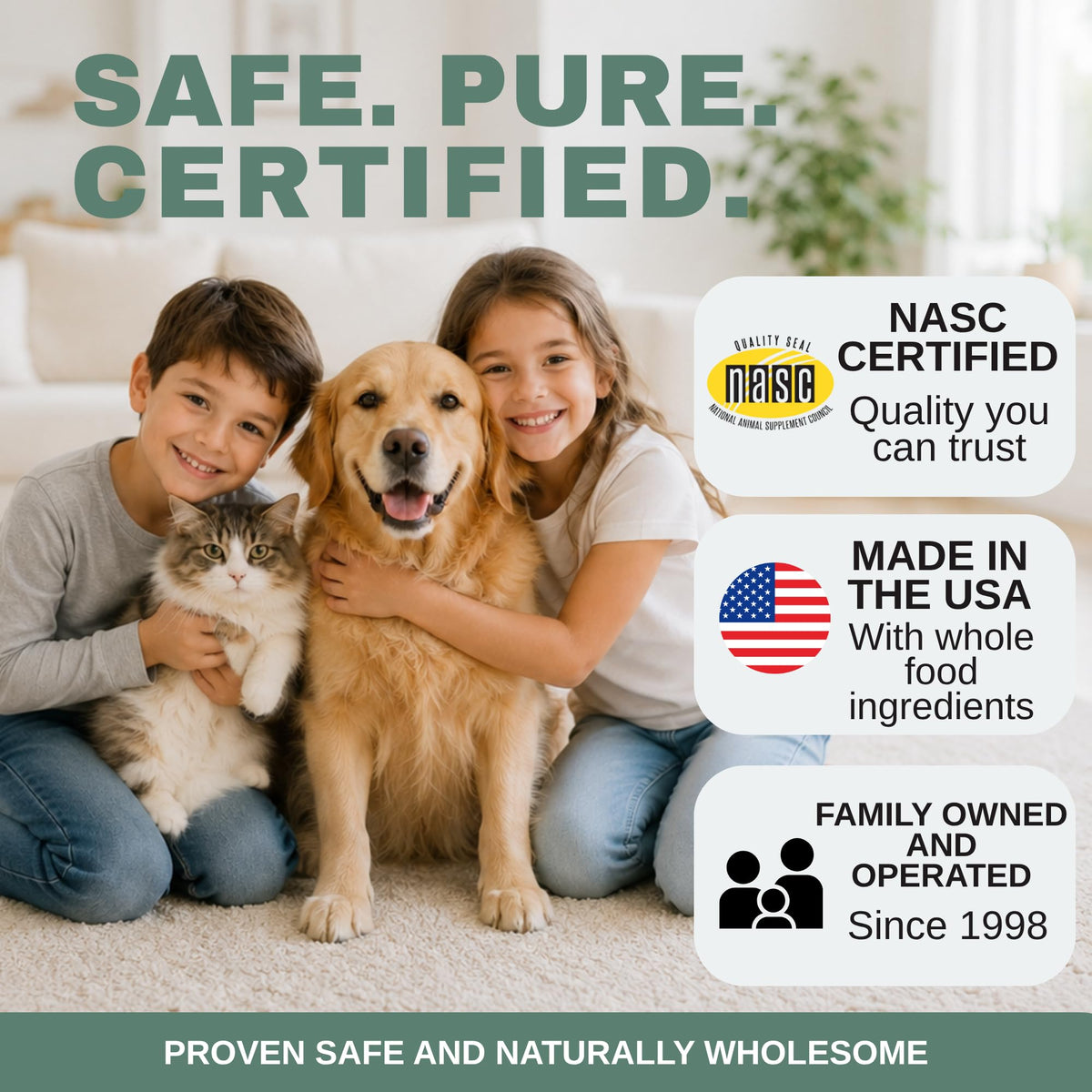 Organic Dog Vitamins, 1 Lb, 45 Scoops C132