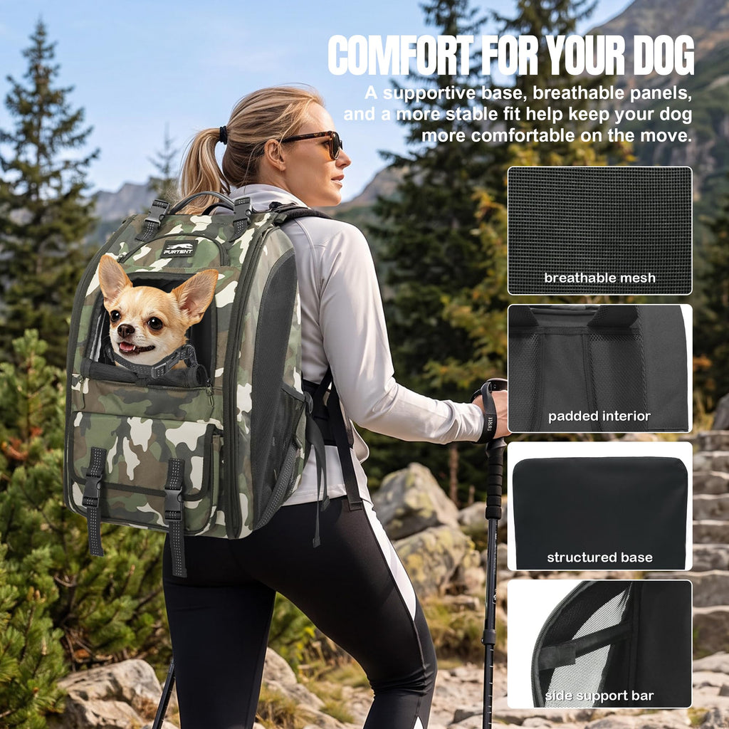 Dog Backpack Carrier Up to 20 lb R688
