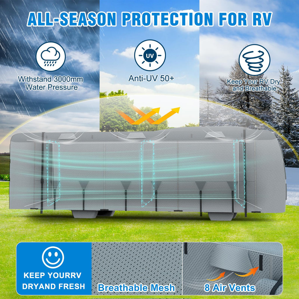 37'-40' Class A Motorhome RV Cover G4601