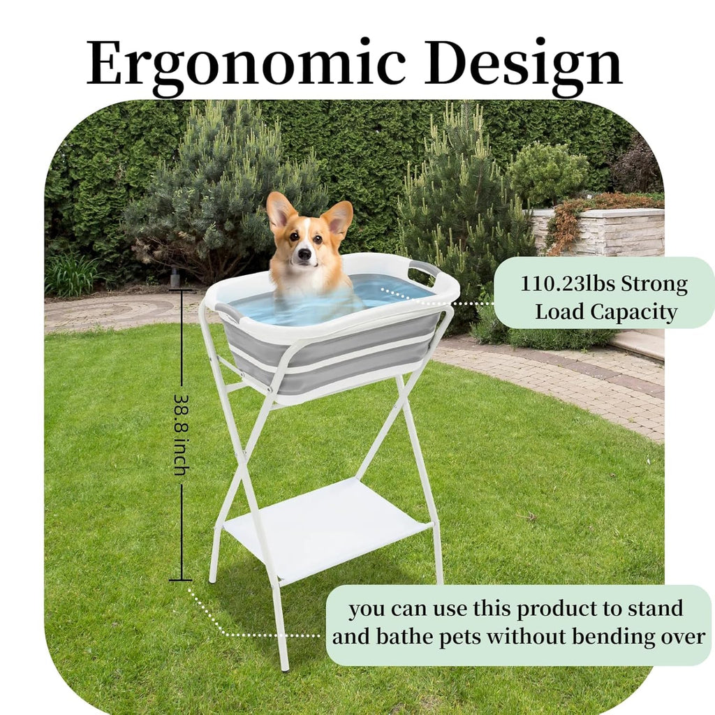 Small Dog Washing Station with Stand N813726
