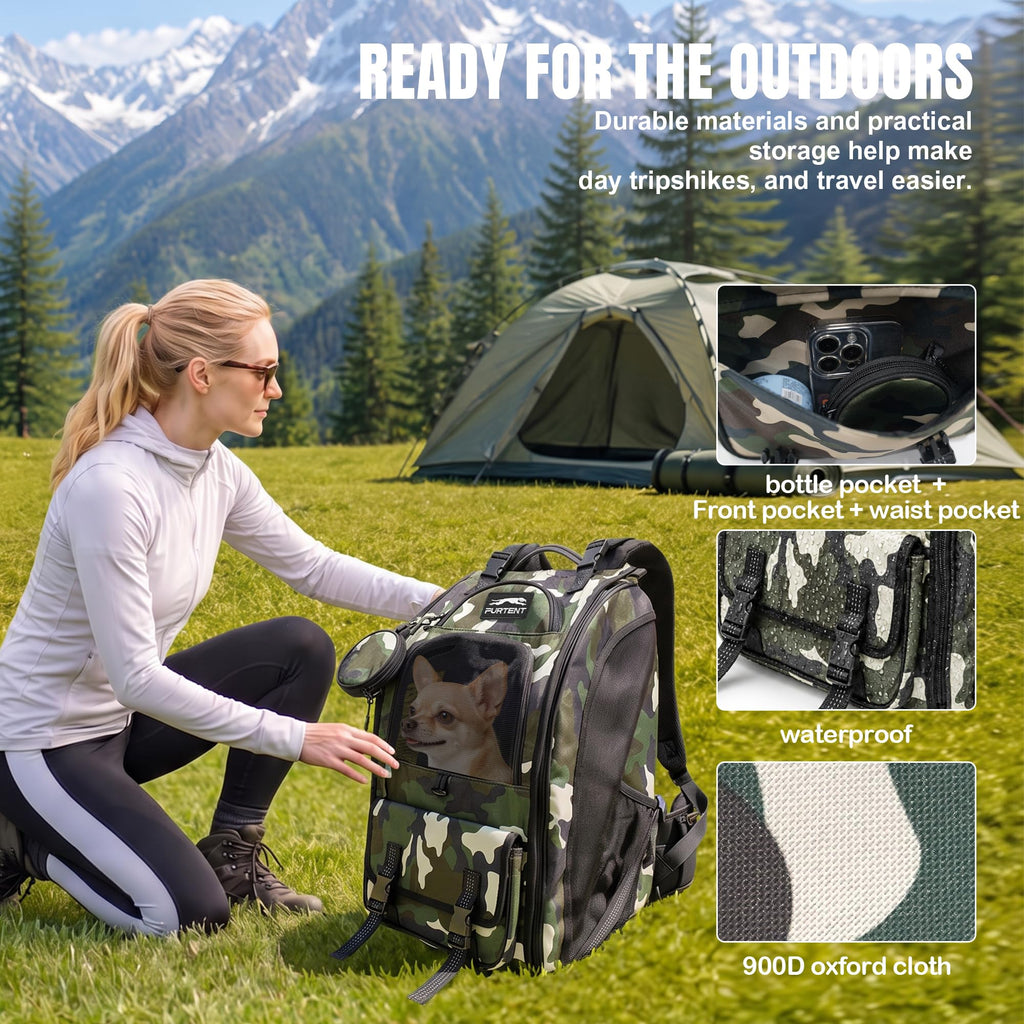 Dog Backpack Carrier Up to 20 lb R688