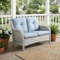 2 Seater Rattan Wicker Outdoor Sofa D4821