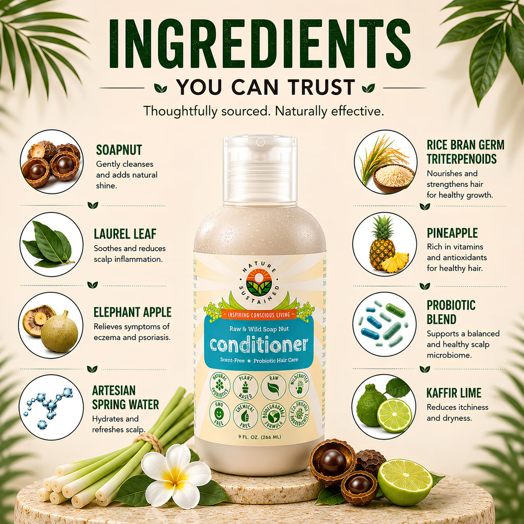 Organic Fragrance Free Conditioner 9 Oz B5327