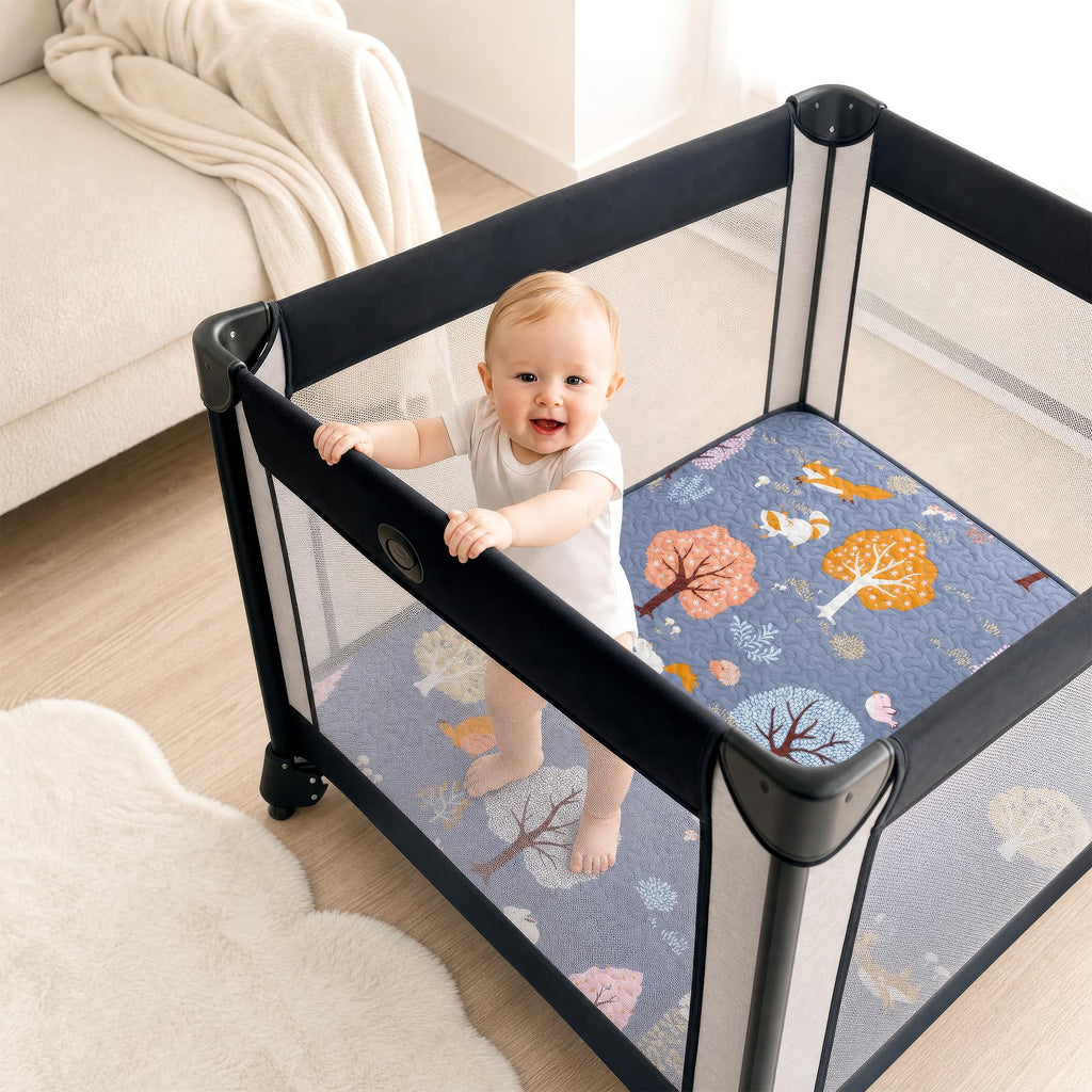 Soft Mini Crib Sheet Pack N Play Mattress Pad S126065