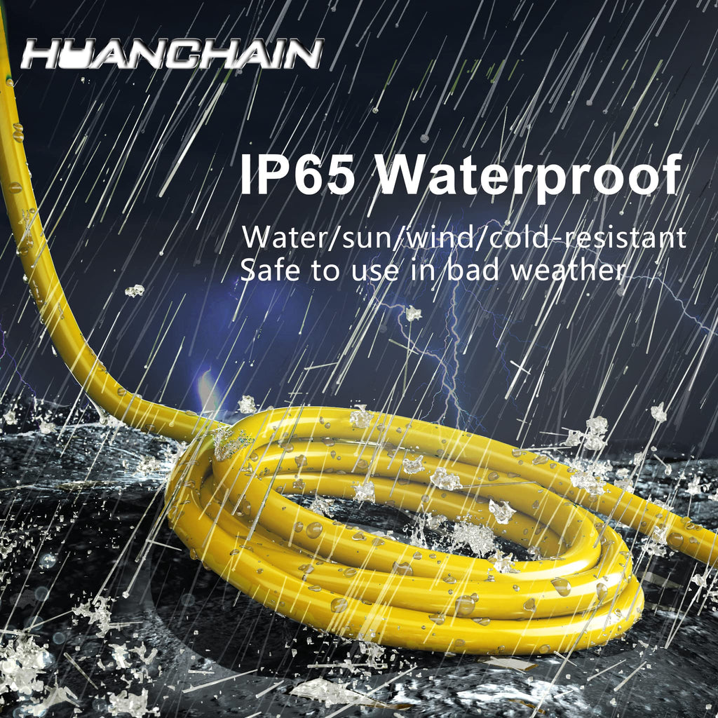 100 FT 12/3 Gauge Heavy Duty Outdoor Extension Cord Waterproof T155