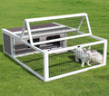 Wooden Rabbit Cage Guinea Pig Enclosure N71573